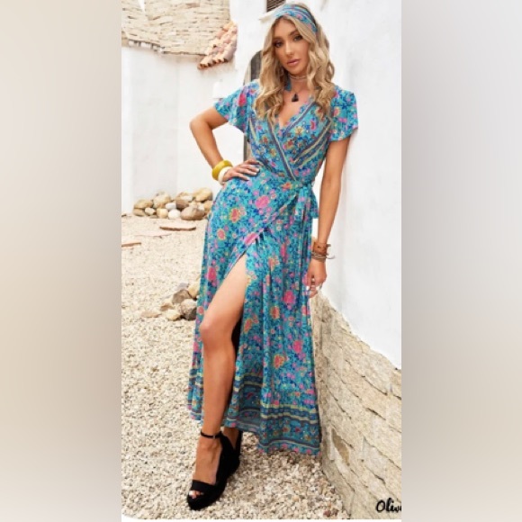 🌸.   #775-3.  Bloomchic dress